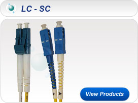 OS1 (9/125) YELLOW LC-SC Duplex Patchcord on 1.8mm Cable